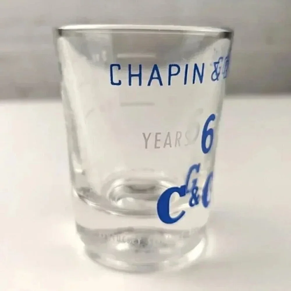 Vintage Chapin & Gore 6yr Whiskey Shot Glass
